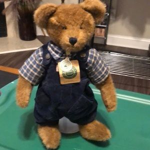 😊Vintage😊but NWT Boyds Bear  BEARWEAR “ NELSON”😊💗💗💗